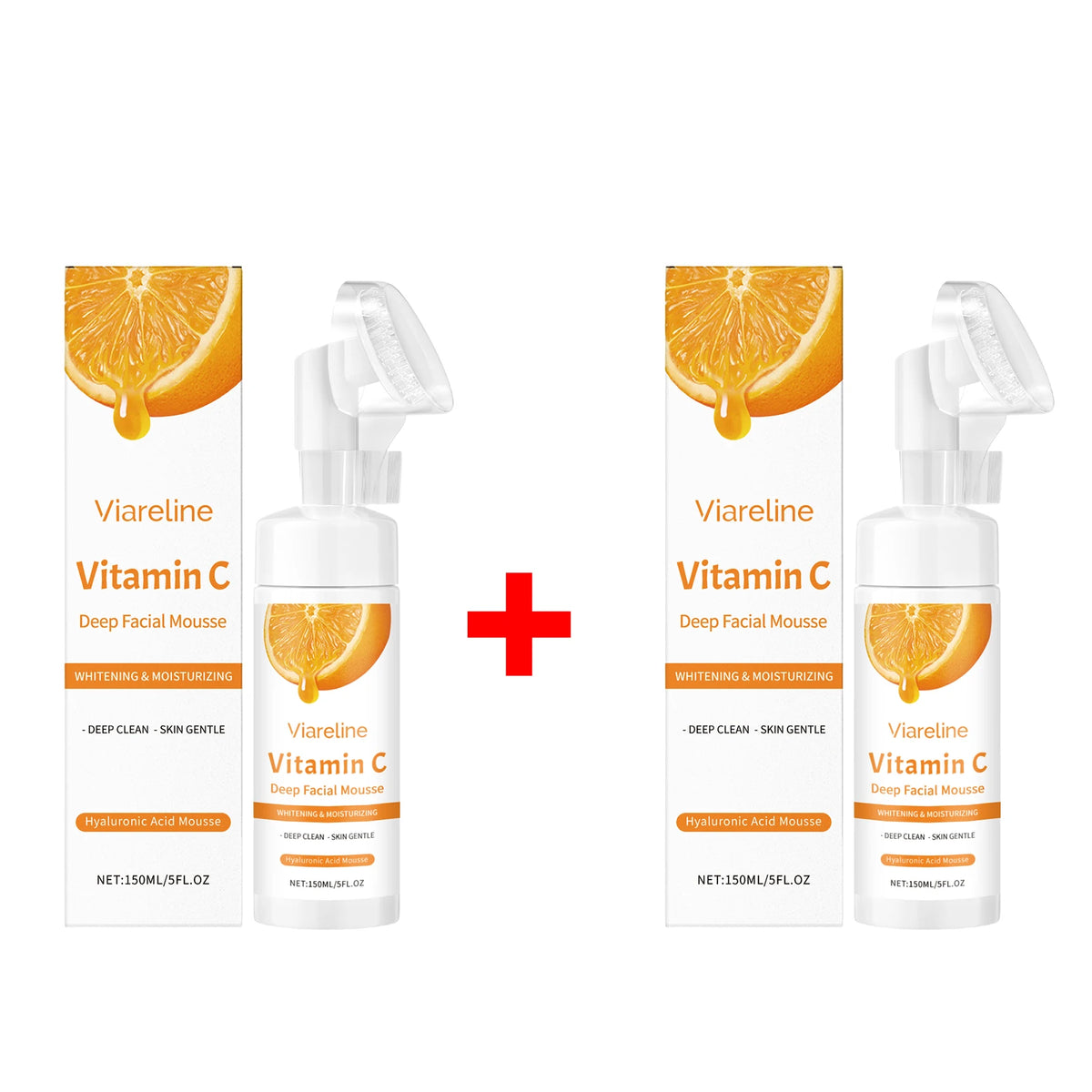 Daily skincare routine Vitamin C Facial Cleanser for deep cleansing pores