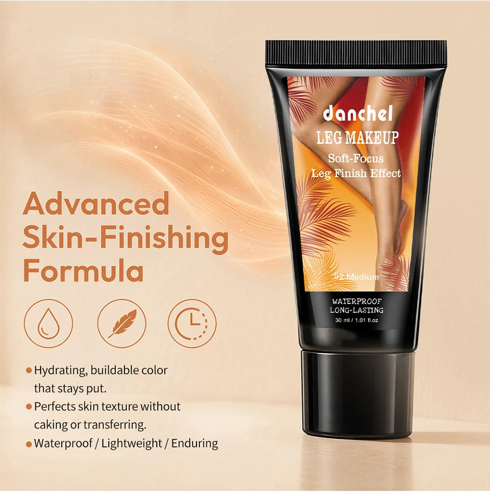 Body makeup leg makeup foundation for smooth and even skin finish