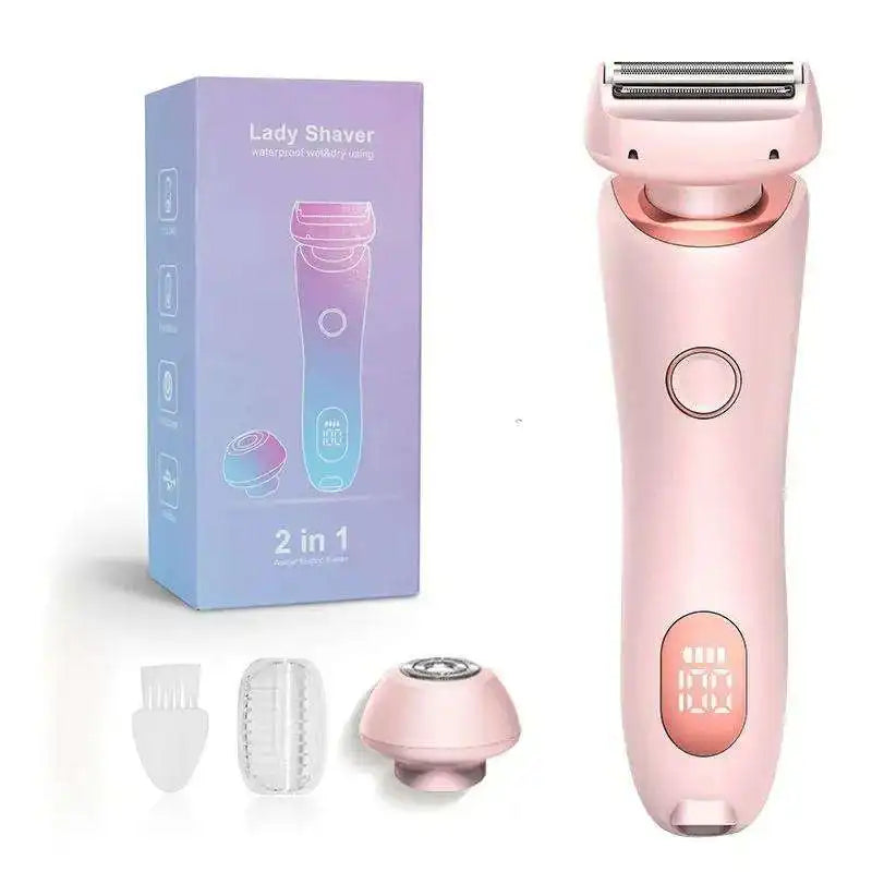 Bathroom Electric Shaver for Women Painless Lady Razor Smooth Shaving