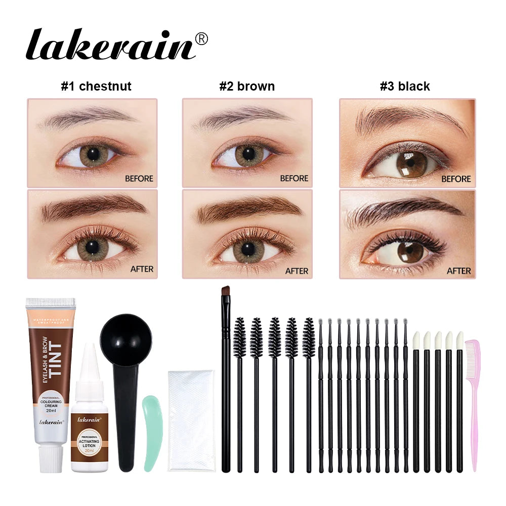 Daily Makeup Eyelash And Brow Tint Kit For Natural Bushy Look - 2