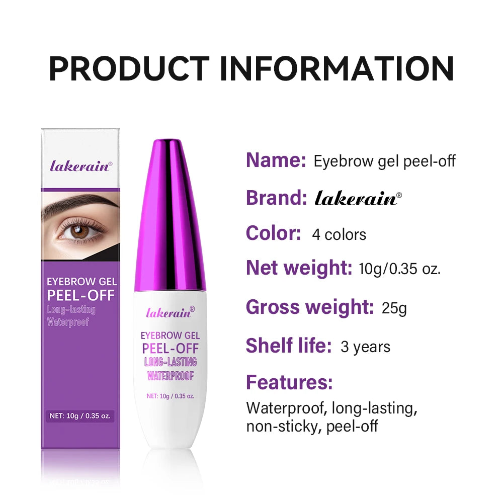 Daily Makeup Eyebrow Gel Tint for Long Lasting Waterproof Tattoo Brows - 6