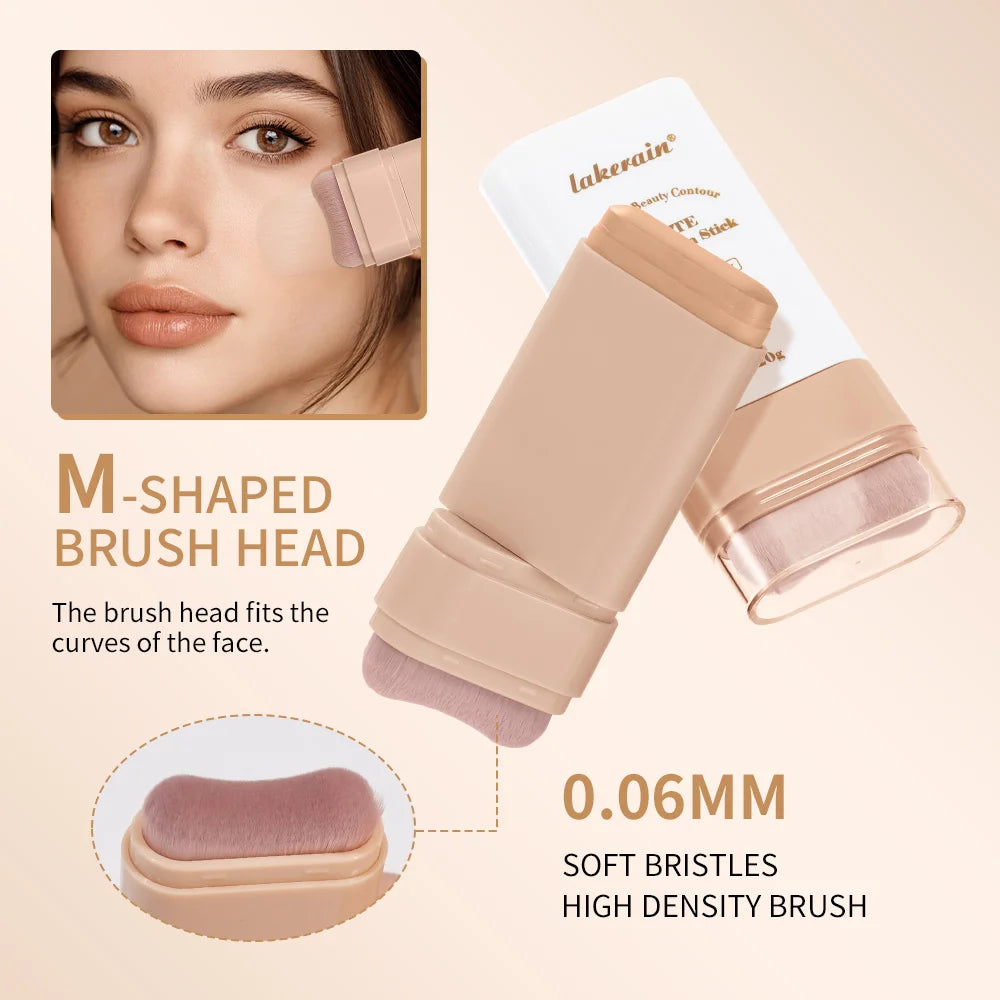 Travel makeup routine Matte Foundation Stick for smooth coverage - 4