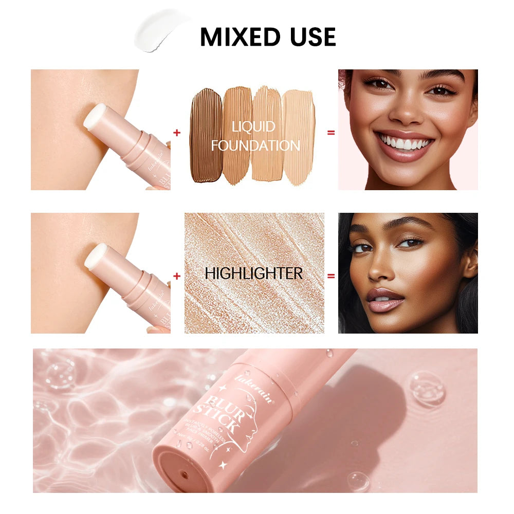 Daily Makeup Blur Stick Invisible Pore Primer for Smooth Matte Skin