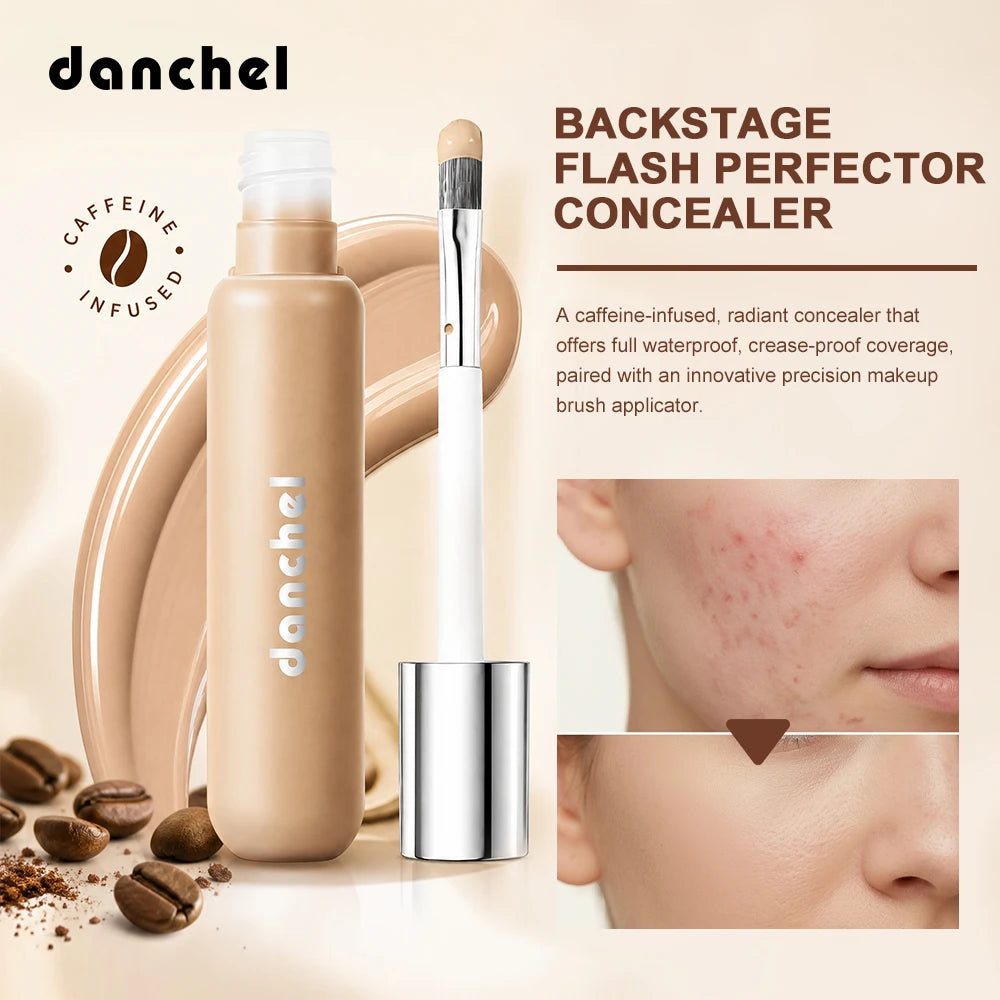Under Eye Dark Circles Liquid Concealer for Full Coverage and Waterproof - 4