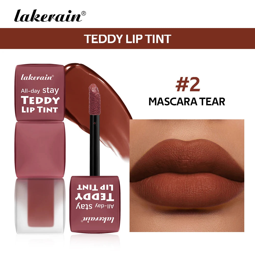 Daily Makeup Teddy Lip Tint With Long Lasting Waterproof Matte Finish - 24