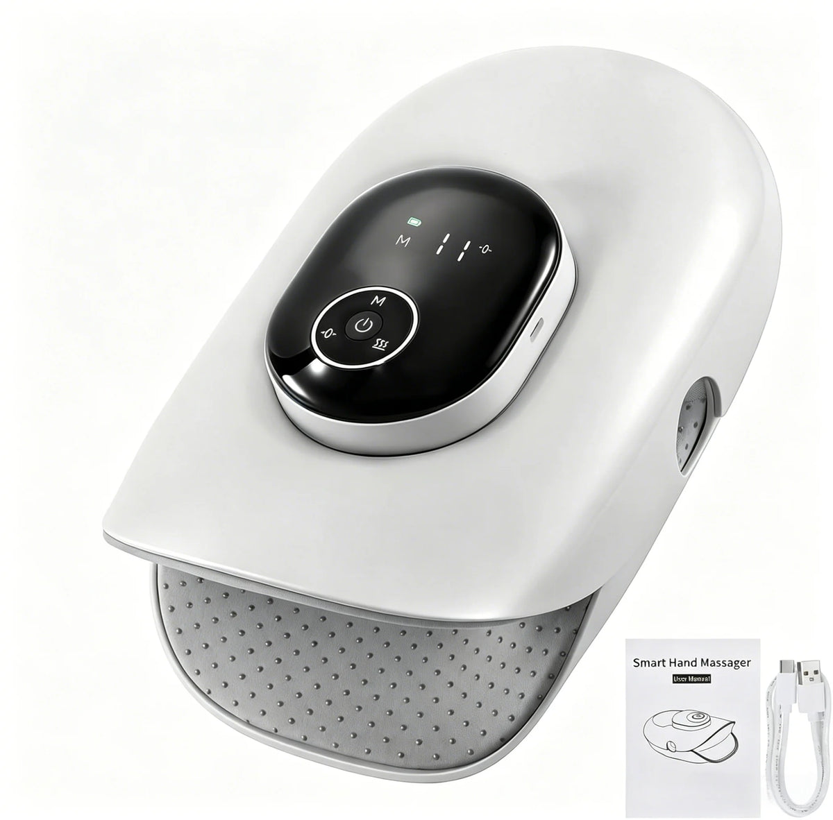 At Home Hand Massager Machine for Deep Palm Kneading and Finger Stretching