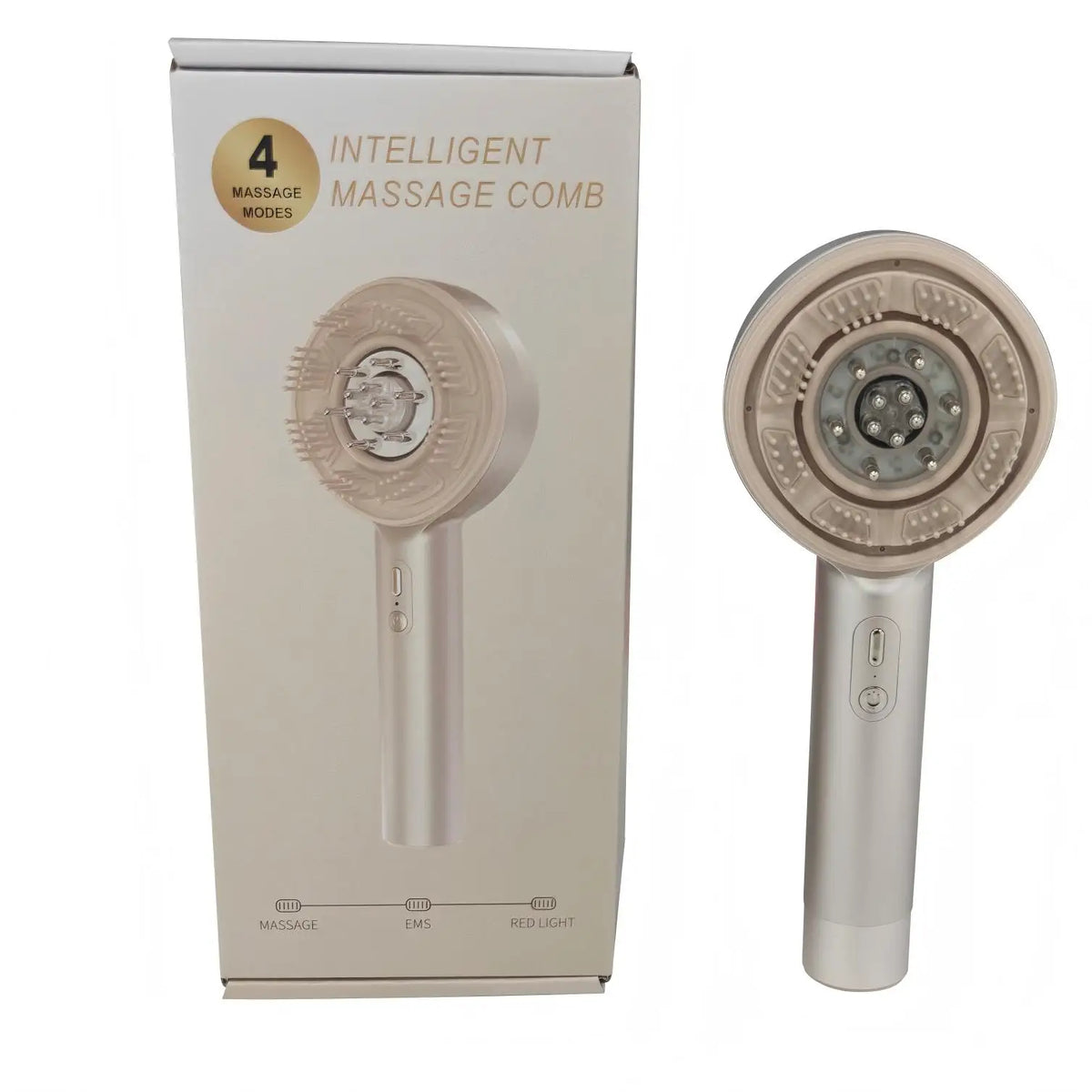 Bathroom Electric Scalp Massager Comb for Hair Growth and Serum