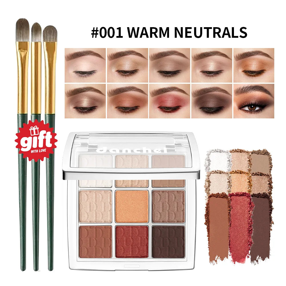 Daily Makeup Eyeshadow Palette with Long Lasting Coordinated Shades - 23