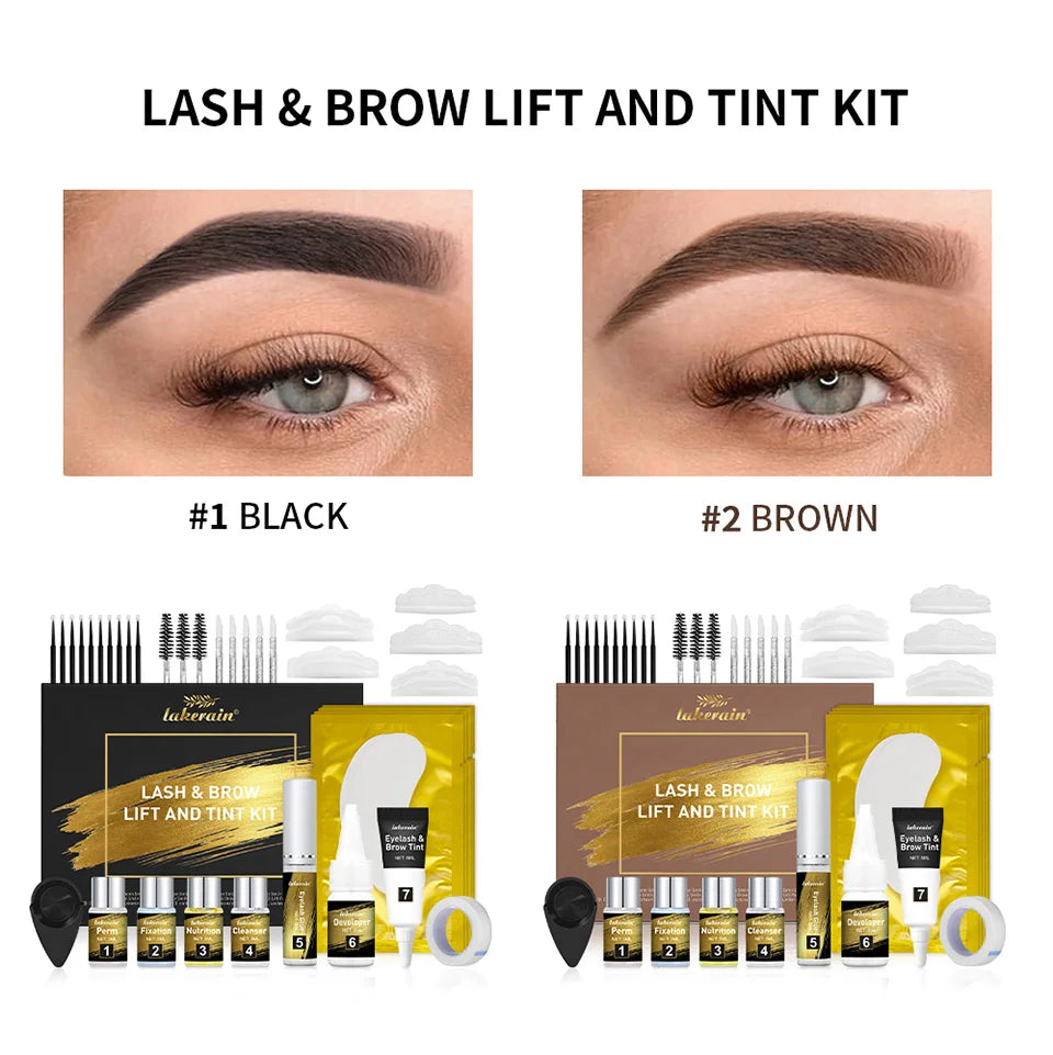 Salon Home Use Lash And Brow Lift And Tint Kit Professional Curling Tool - 8