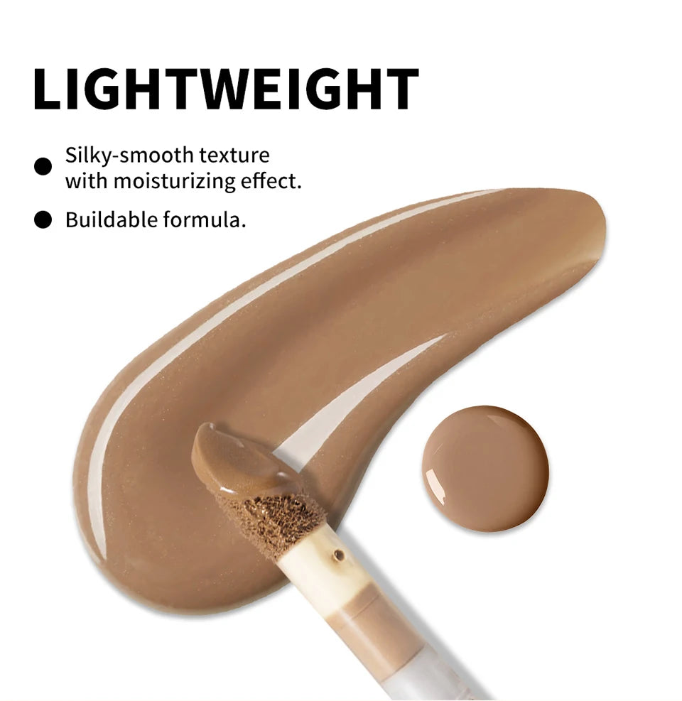 Daily Makeup Routine Foundation Cream with Hydrating and Nourishing Serum