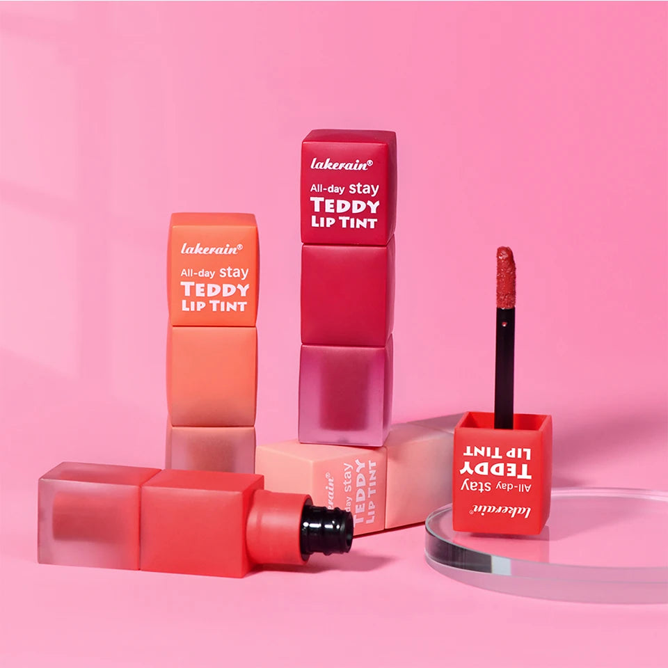 Daily Makeup Teddy Lip Tint With Long Lasting Waterproof Matte Finish - 19