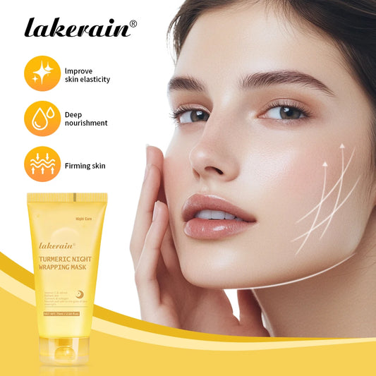 Overnight Skin Routine Turmeric Peel Off Mask For Deep Hydration And Glow