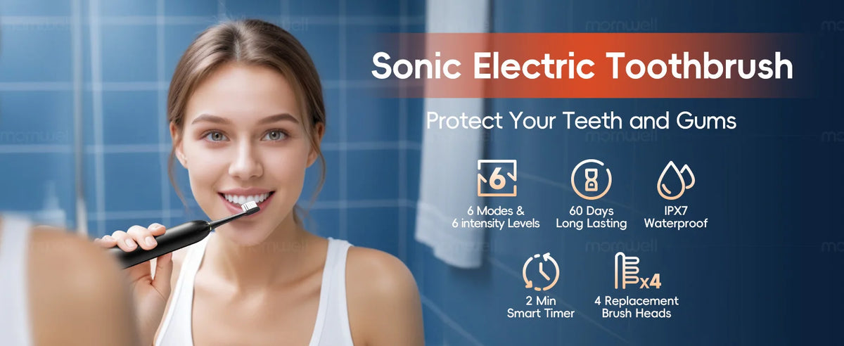 Bathroom oral care water flosser and electric toothbrush combo set