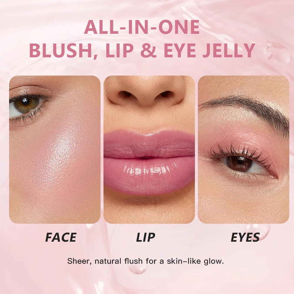 Daily Makeup Color Changing Jelly Blush Stick with Deep Hydration - 12