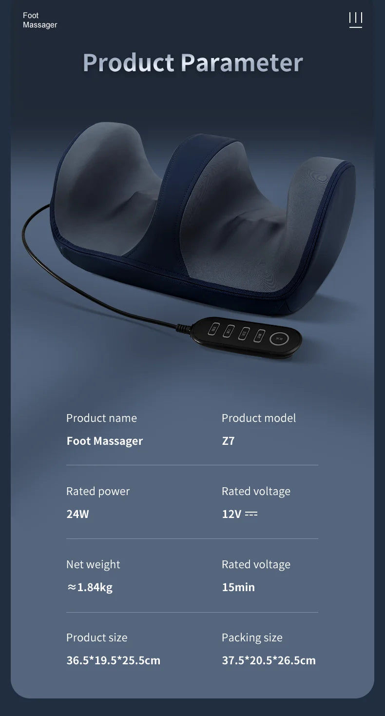 At home foot massager machine for deep relaxation and better blood flow