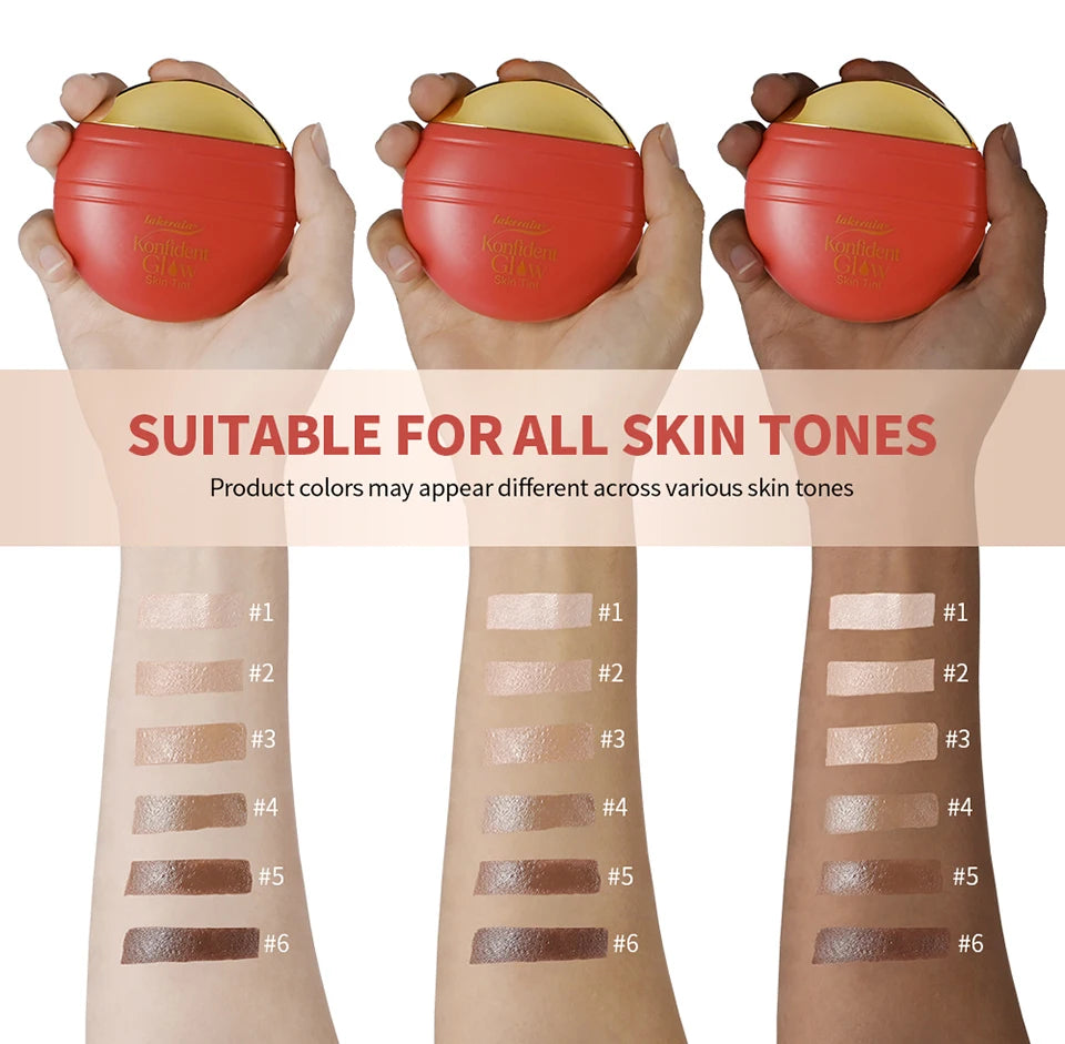 Daily Makeup Routine Hydrating Glow Skin Tint Foundation Light Coverage
