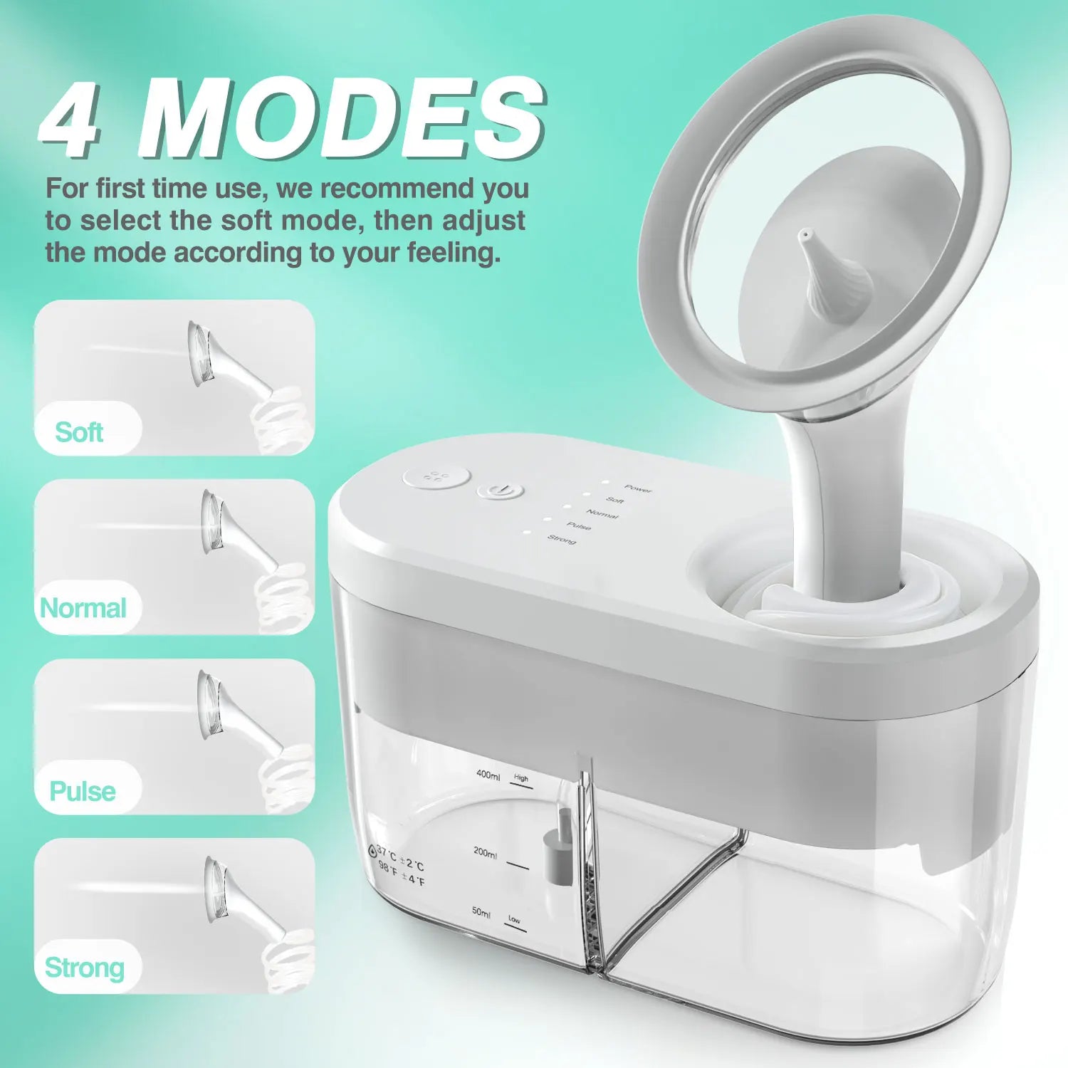 Home Electric Ear Wax Cleaner and Washer Kit for Soft Daily Care - 10