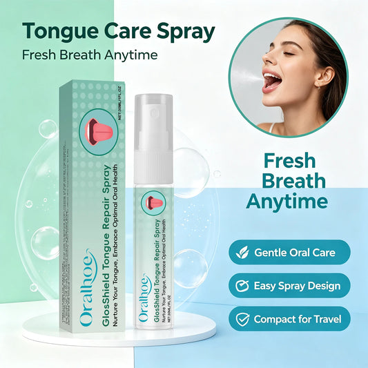 Daily Breath Care Tongue Repair Spray for Fresh Breath and Oral Comfort
