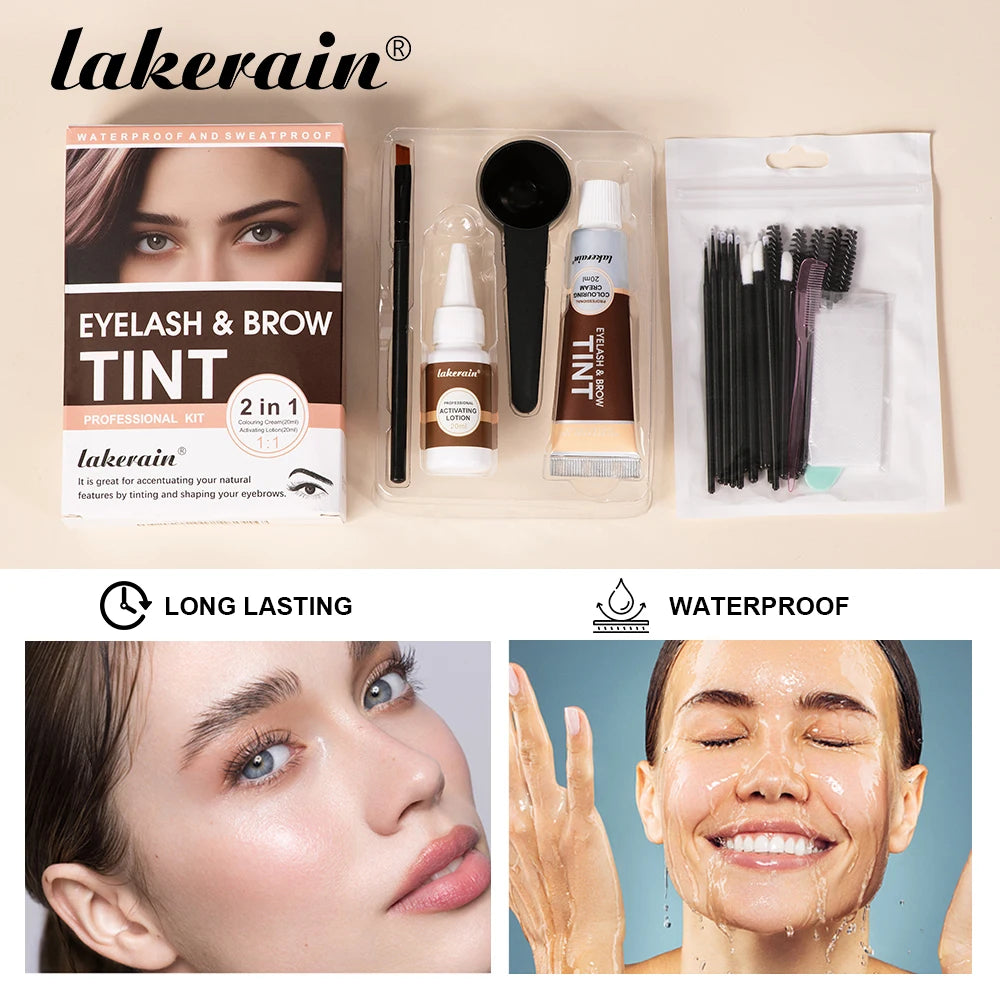Daily Makeup Eyelash And Brow Tint Kit For Natural Bushy Look - 3