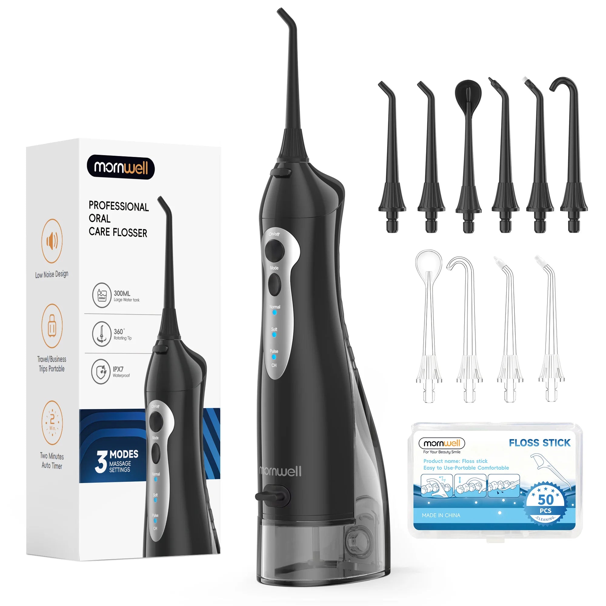 Travel teeth cleaning portable water flosser for deep oral care hygiene - 19