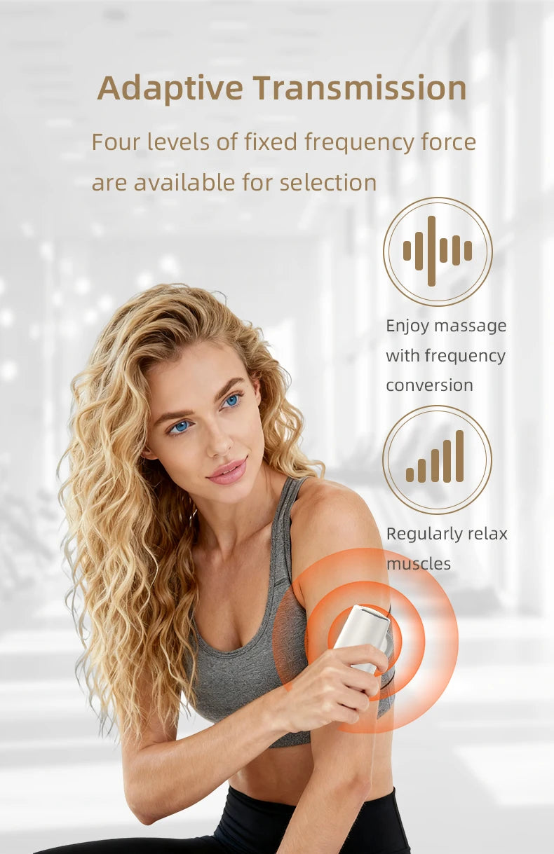 Home and travel muscle relief mini massage gun for total relaxation - 11