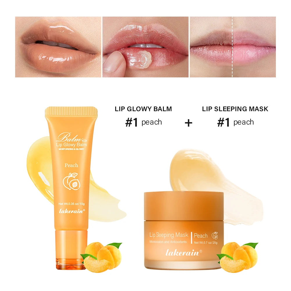 Daily Care Lip Balm and Mask Set for Smooth and Hydrated Lips - 24
