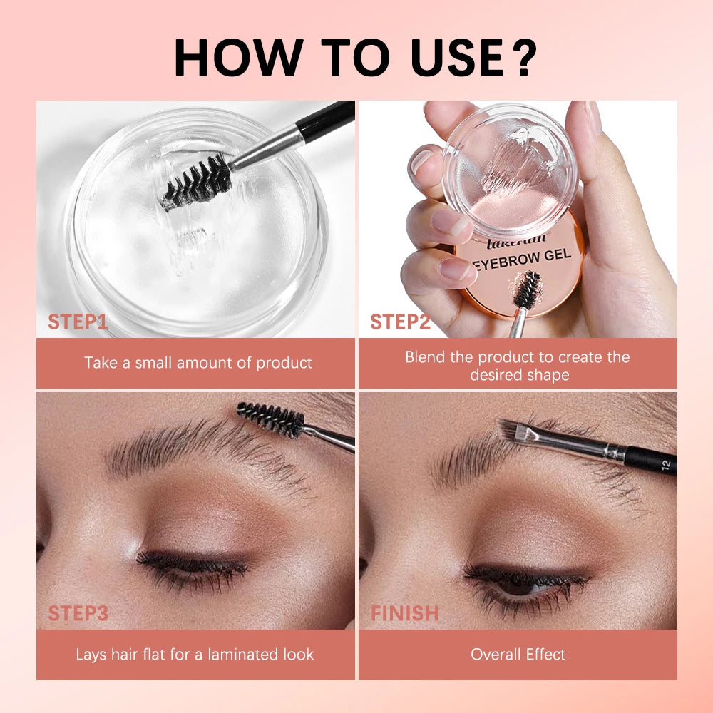 Daily Makeup Eyebrow Gel for a Long Lasting and Natural Brow Look - 6