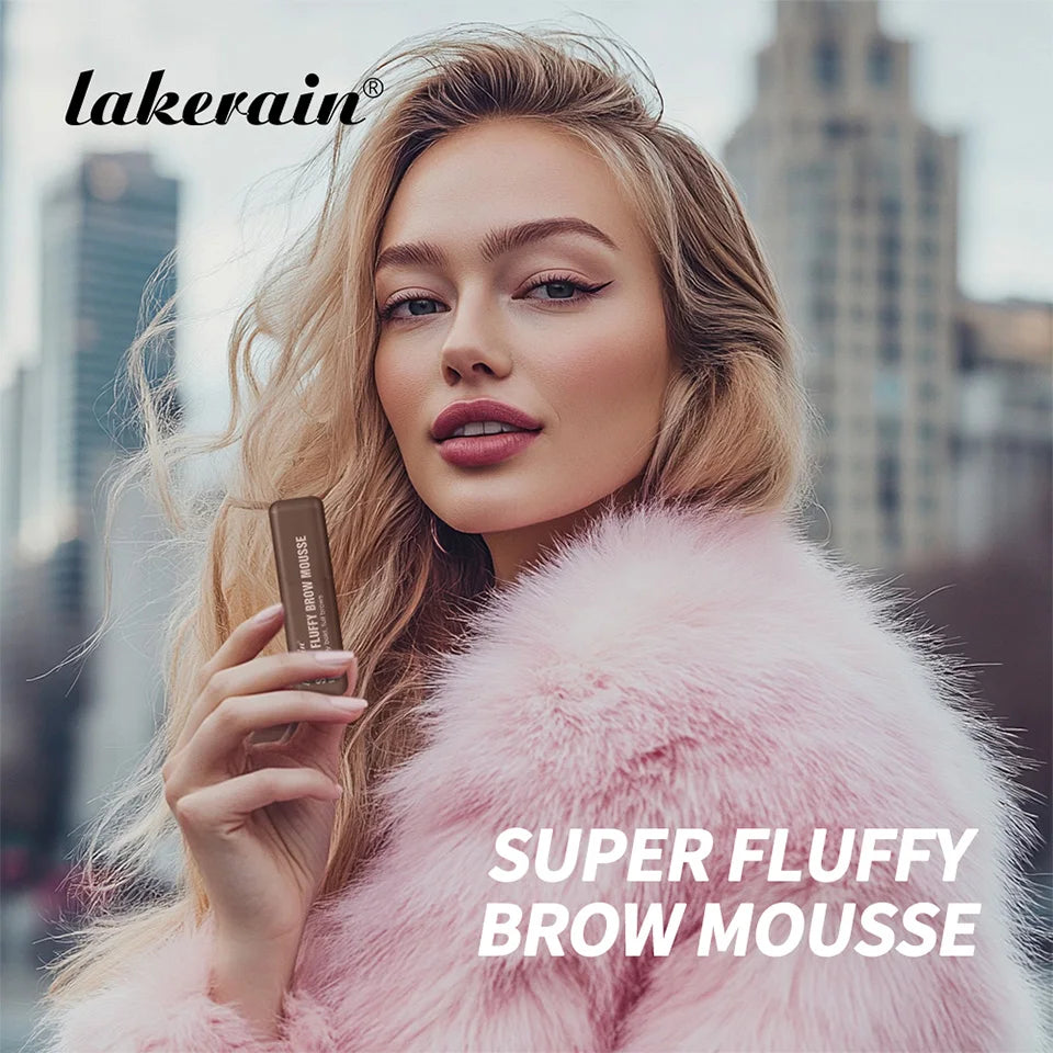 Daily Makeup Routine Waterproof Eyebrow Mousse for Thick Fluffy Brows - 7