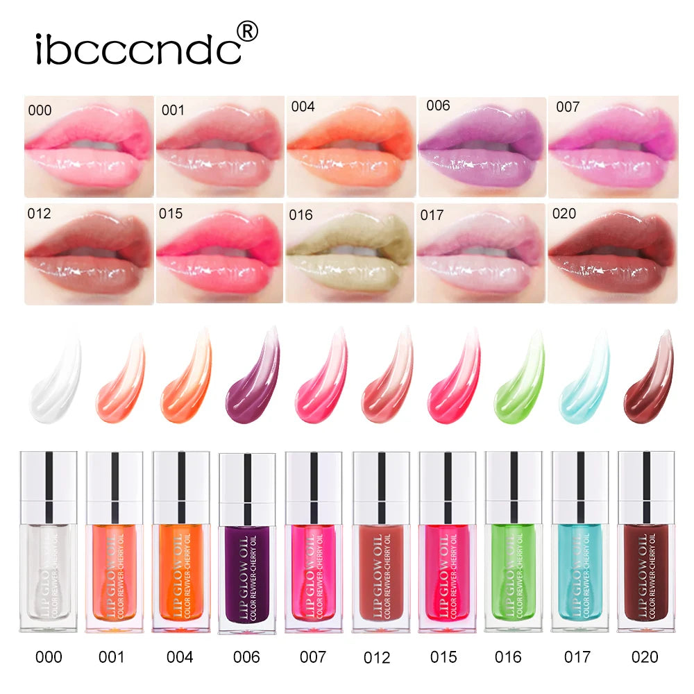 Daily Makeup Lip Oil Plumping Lip Gloss for Hydrated Shine