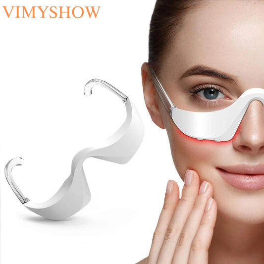 Home Relaxation Red Light Eye Massager for Puffiness and Dark Circles