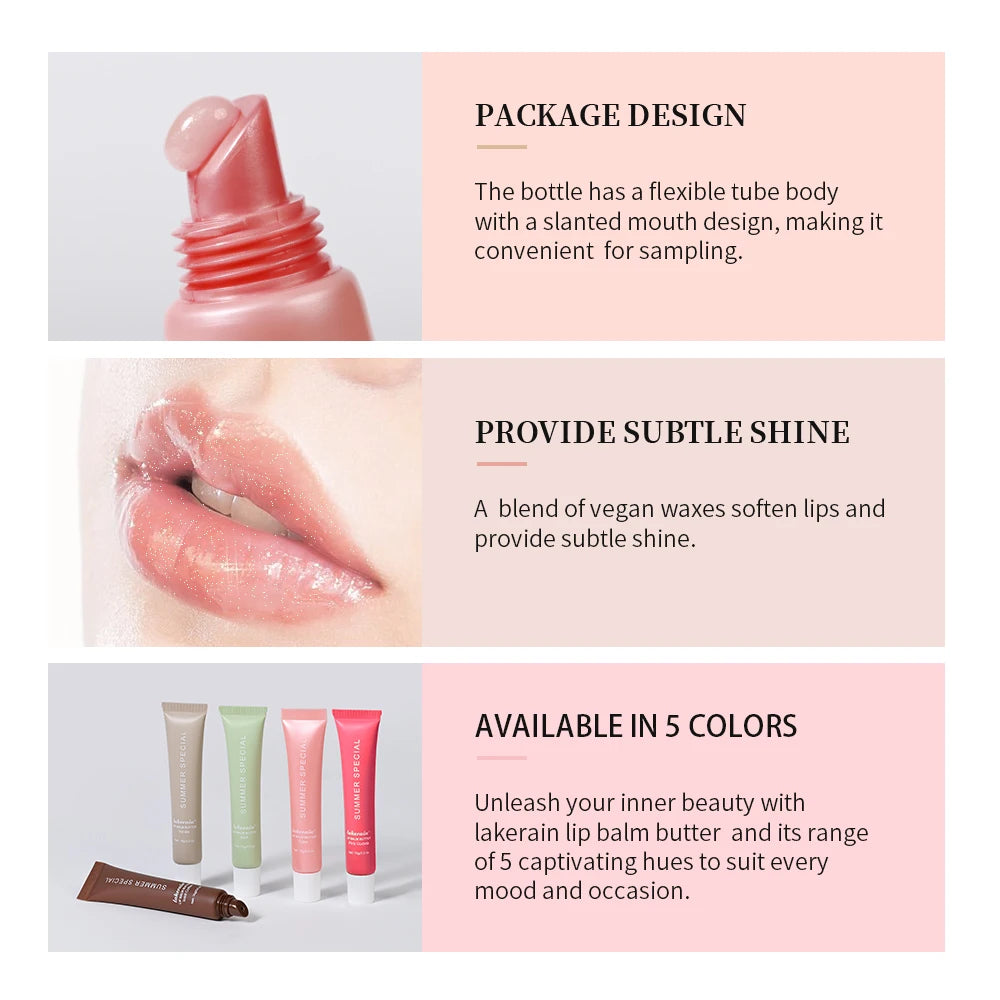 Summer Days Lip Balm Butter for Deep Hydration and Smooth Shine