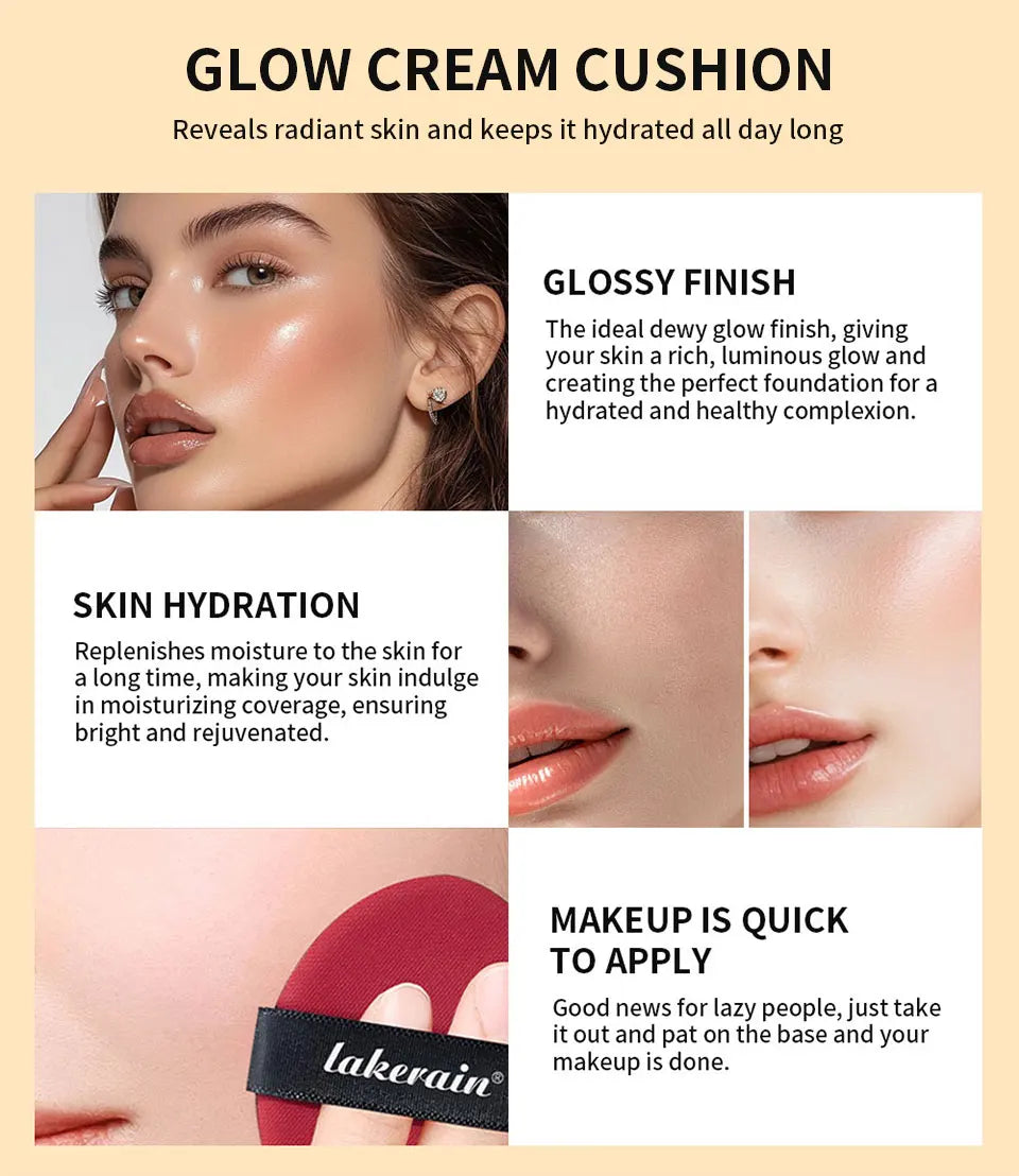 Daily Makeup Semi-matte CC Cream Cushion for Flawless All-Day Coverage - 20