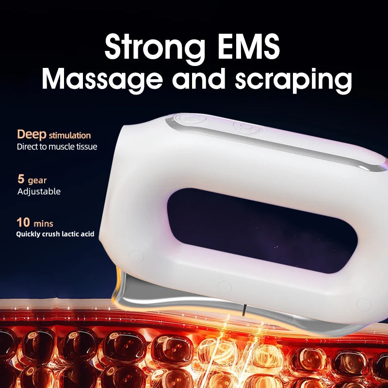 Home Body Muscle Relaxation Electric Fascia Knife Vibration Massager Tool - 3