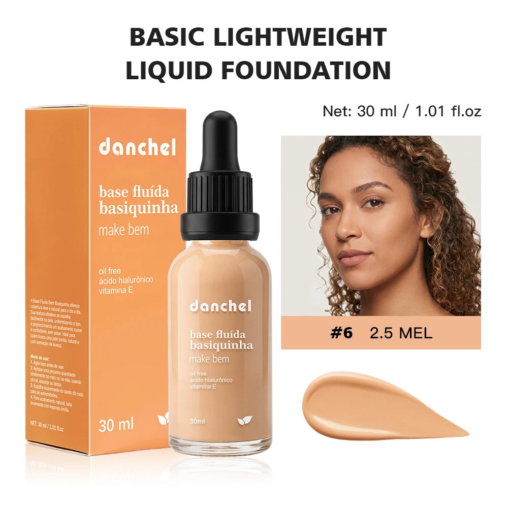 Daily Makeup Lightweight Liquid Foundation for Soft Matte Coverage - 30