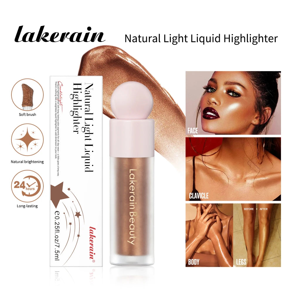 Daily Makeup Natural Light Liquid Highlighter for Radiant Glow - 1