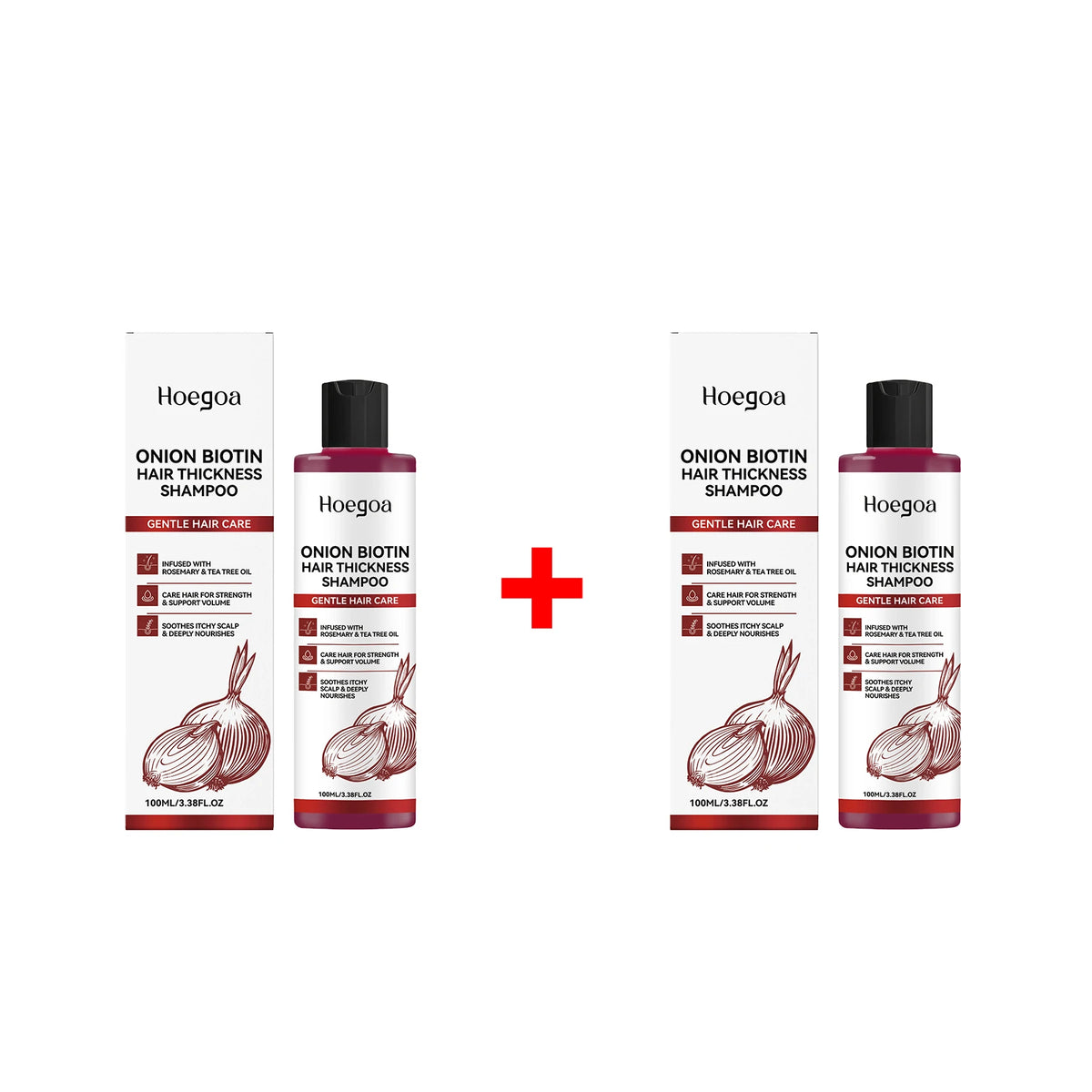 Daily Shower Onion Biotin Shampoo for Voluminous and Smooth Hair Care