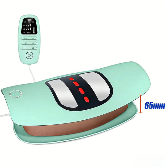 Home relaxation electric lumbar traction massager back stretcher support