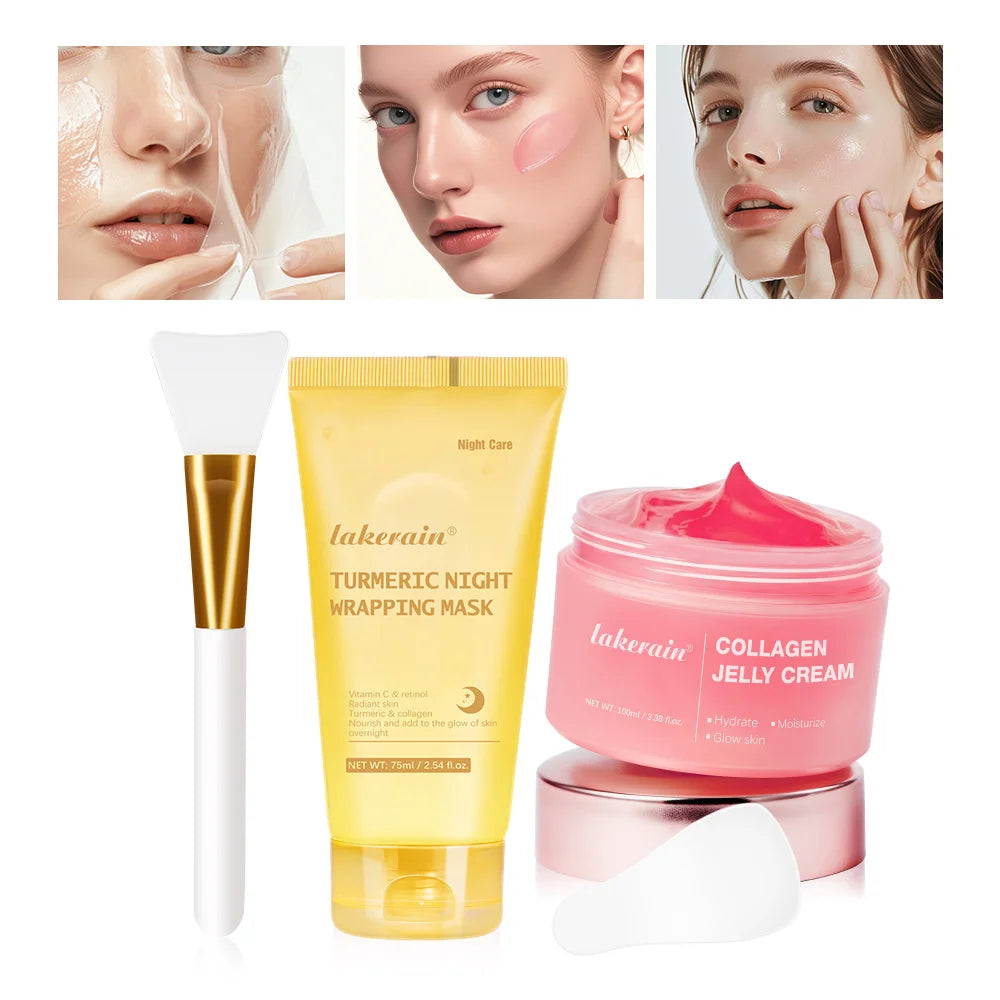 Overnight Skincare Collagen Night Wrapping Peel Off Face Mask - 46
