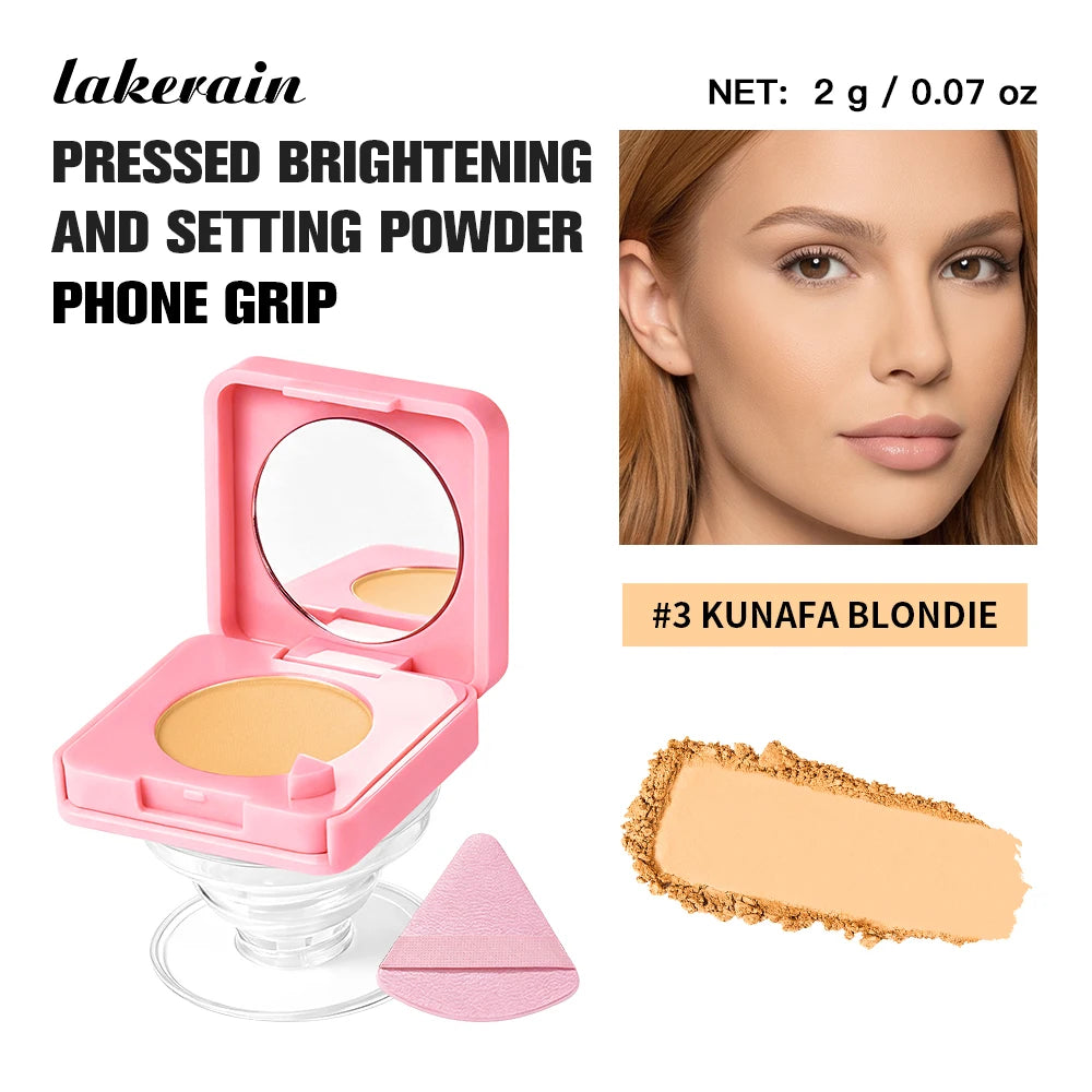 Daily Makeup Touchups Pressed Powder Compact For Shine Control And Matte - 21