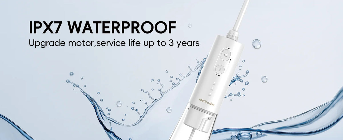 Home and Travel Water and Nasal Irrigator Combo with Head Massager