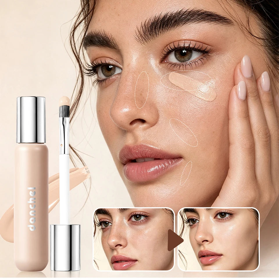 Under Eye Dark Circles Liquid Concealer for Full Coverage and Waterproof - 11