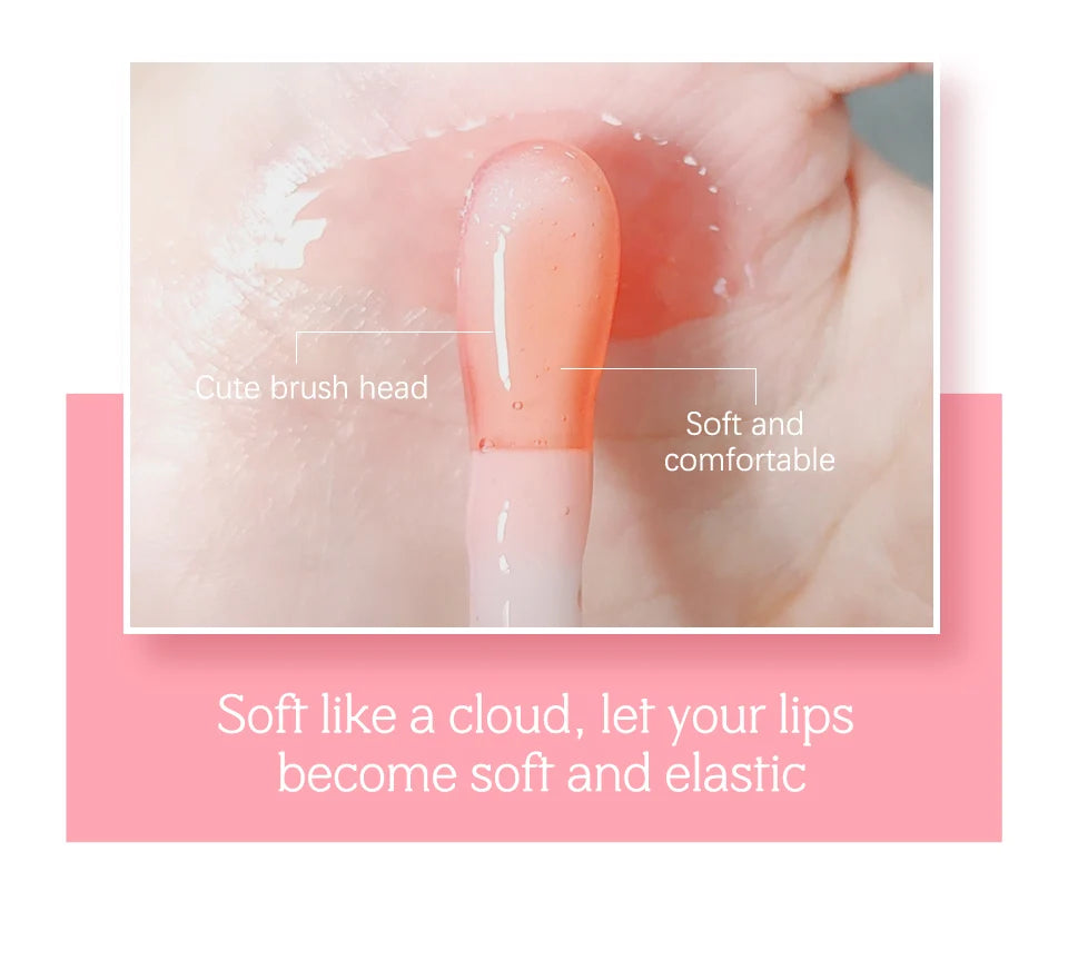 Daily Makeup Lip Oil Plumping Lip Gloss for Hydrated Shine