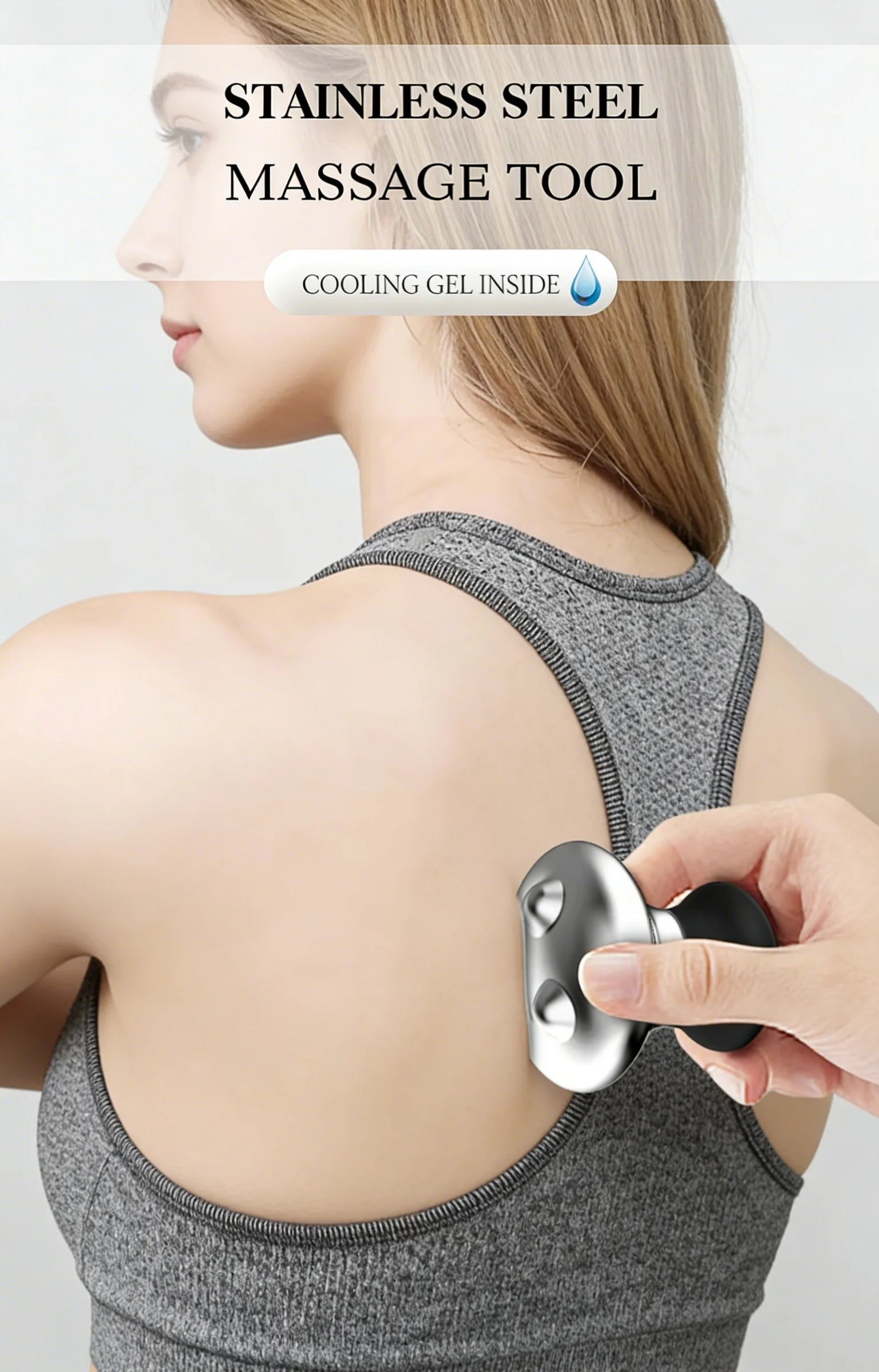 Daily Skin Care Mushroom Shaped Massage Tool for Relaxing Face and Body - 7