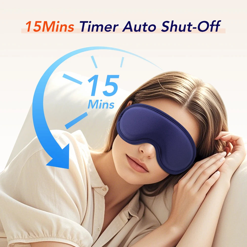 Travel Office Relaxation Heated Sleep Mask for Soothing Eye Care
