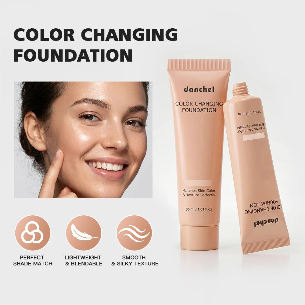 Daily Makeup Routine Color Changing Foundation For Flawless Coverage - 7