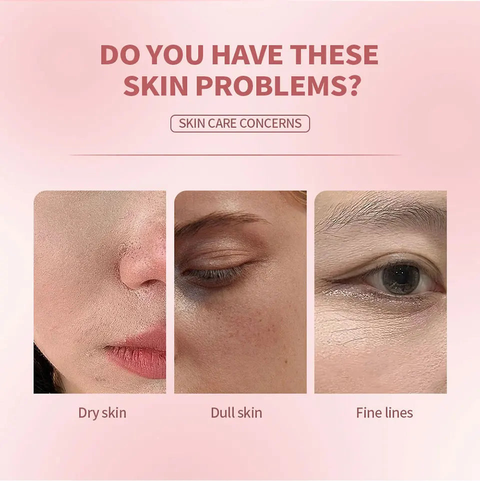 Daily Skincare Routine Collagen Jelly Cream and Peel Off Mask Set