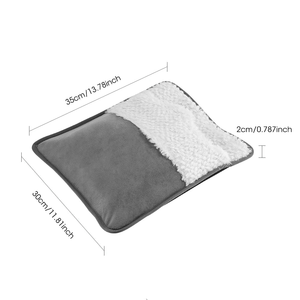 Under Desk Electric Foot Warmer Mat for Cozy Winter Evenings