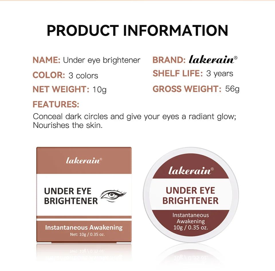 Under Eye Brightener Cream to Neutralize Dark Circles and Glow - 28