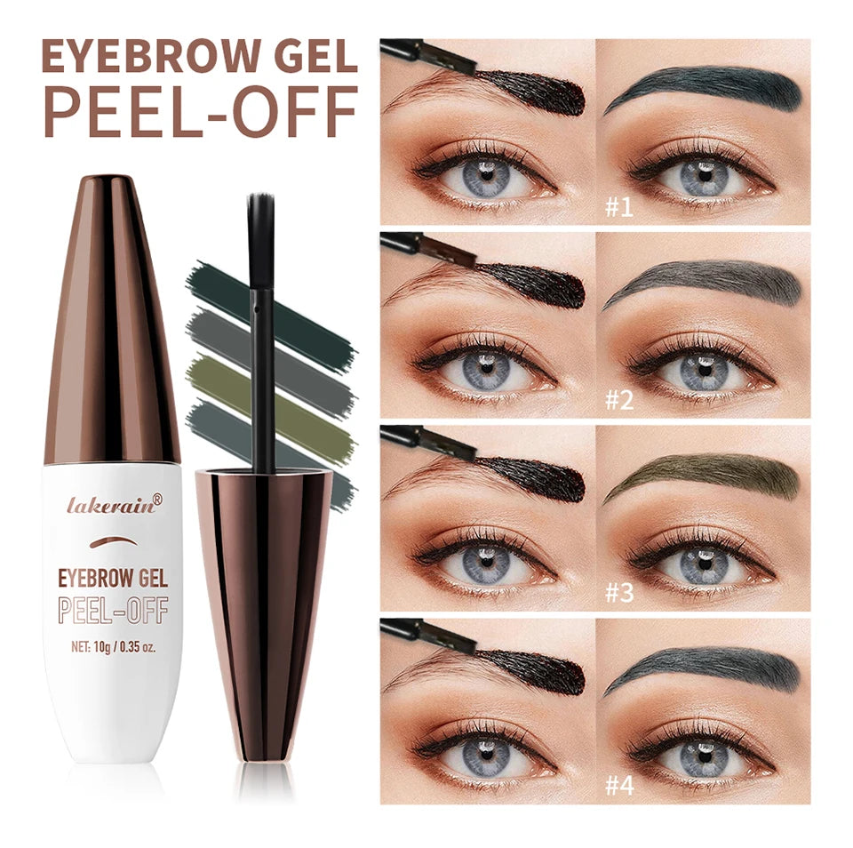 Daily Makeup Routine Eyebrow Gel Tattoo for Long Lasting Waterproof Wear - 13