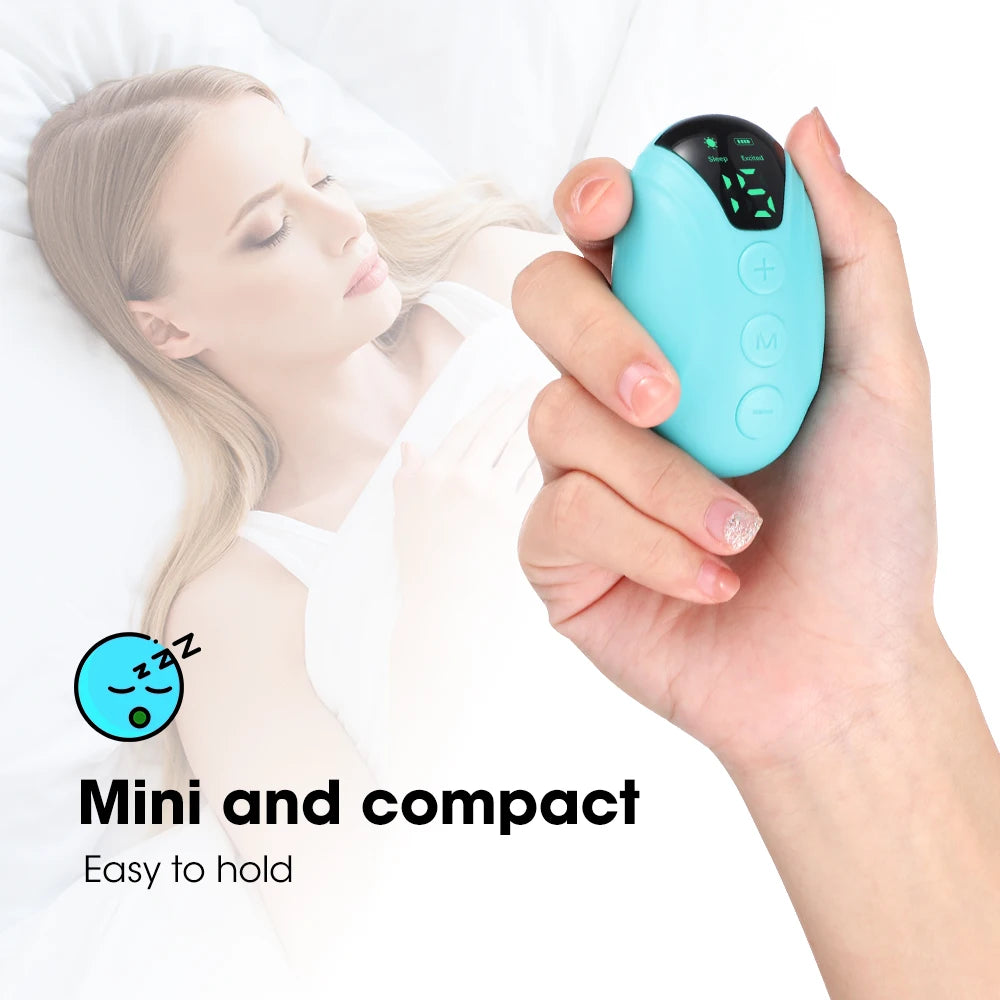 Bedtime Handheld Sleep Aid Device with LCD Screen for Easy Relax Helper - 5